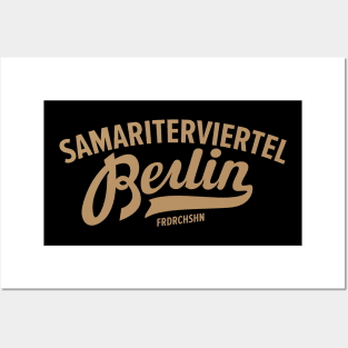 Friedrichshain's Samariterviertel  – Wo Kreativität und Gemeinschaft aufblühen Posters and Art